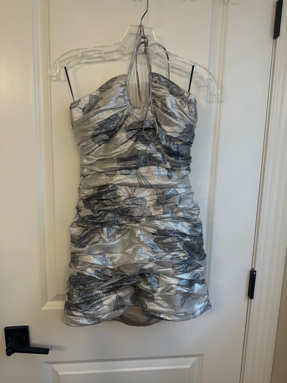 Zara metallic dress